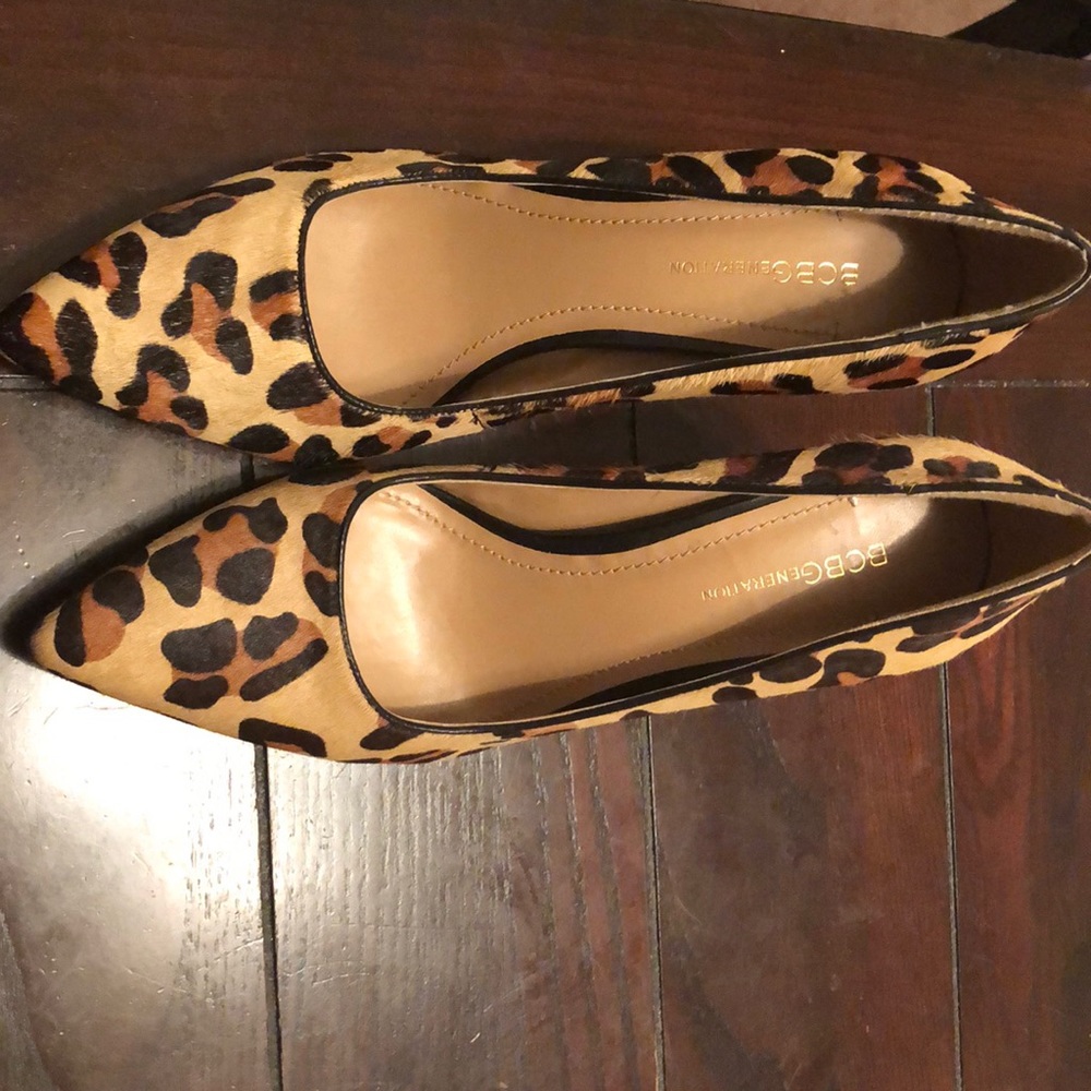 Leopard high hells . Good condition.